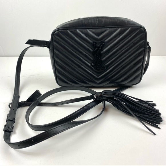 Saint Laurent Lou Matelassé Leather Camera Bag - Picture 1 of 6